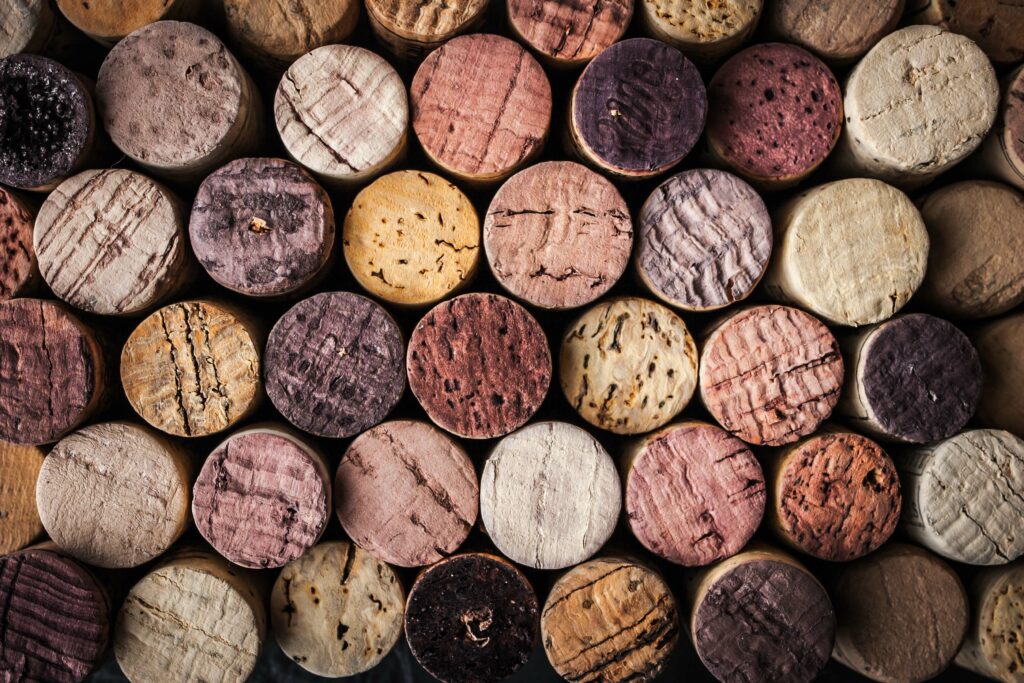 wine corks pretty view.